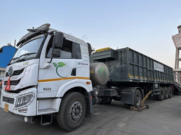 greenline lng truck